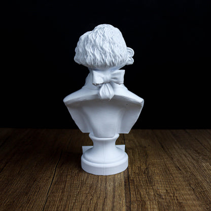 Adam Smith Bust, Wealth of Nations Inspired Decor Sculpture