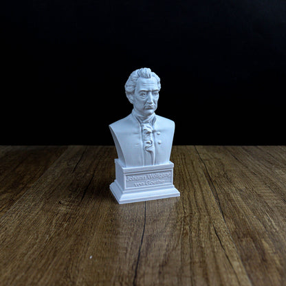 Goethe Bust, Johann Wolfgang von Goethe Statue, Romantic Era Poet Statue