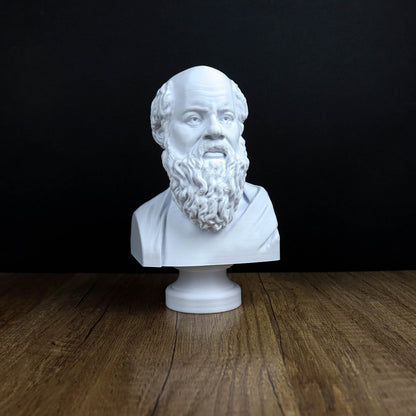Socrates Bust, Greek Statue, Sculpture