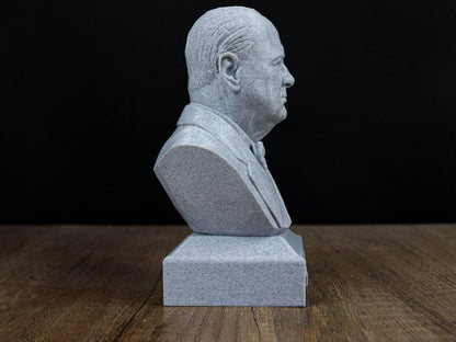 Winston Churchill Bust Sculpture