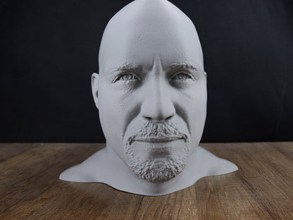 Steve Stone Cold Austin 3d Bust, Headphone Holder Sculpture
